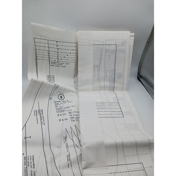 Pattern Neue Mode Avantgarde V21078 Y2K Ladies Suit Pant Jacket Vest Skirt 12-26 - Picture 5 of 6